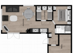 Plattegrond - 126 - Heideveld (1)